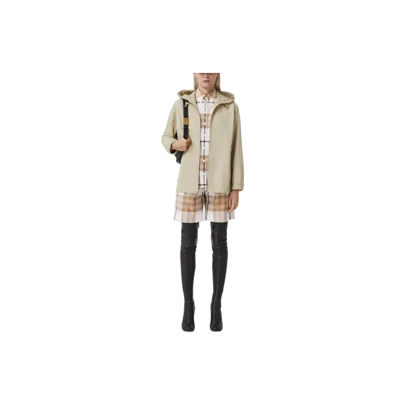 Burberry Everton Hooded Jacket Beige-1