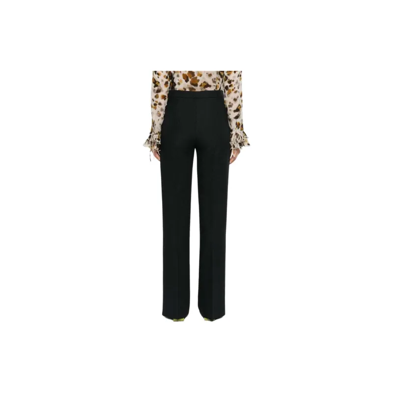 MSGM Pressed Crease Tailored Trousers-1
