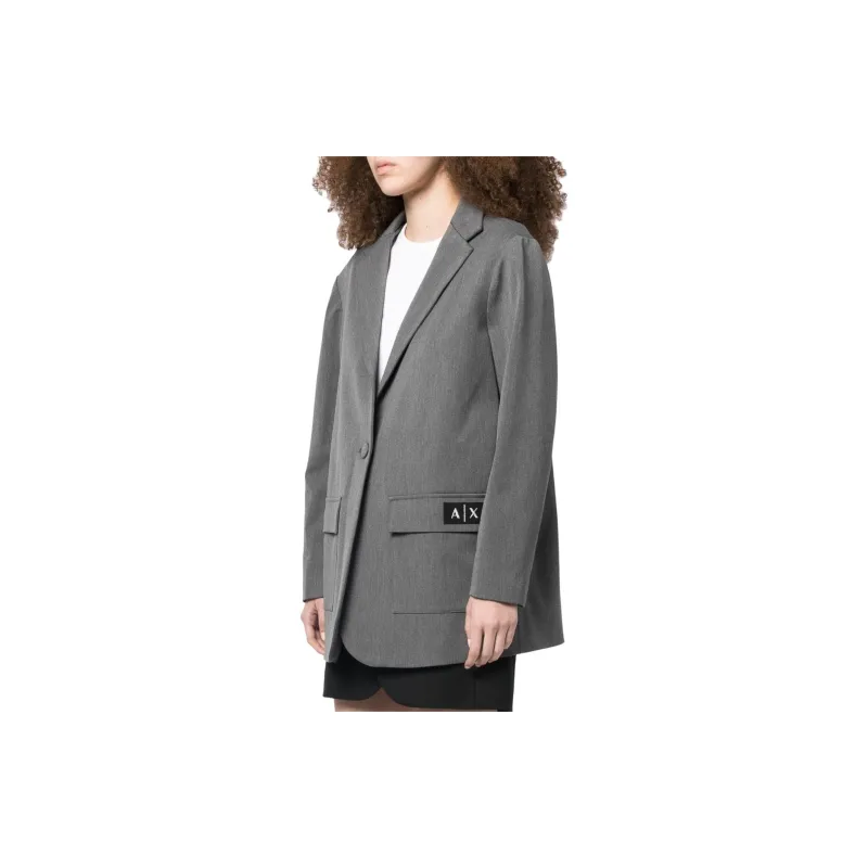 ARMANI EXCHANGE Business Suit Women's Gray-2