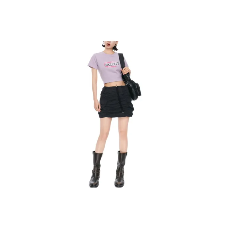 MOUSSY Casual Short Skirts Women's-4
