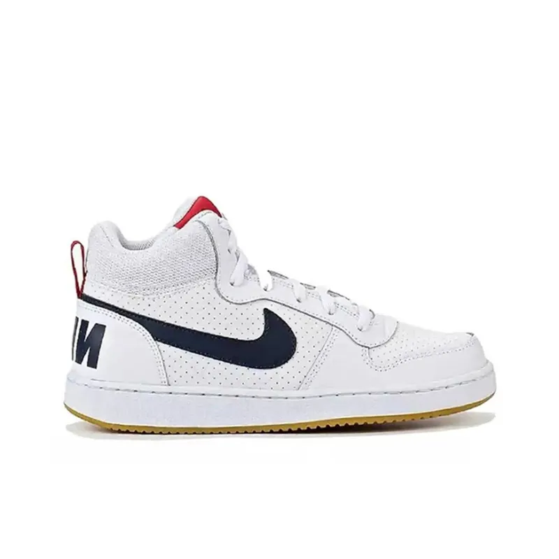 Nike Court Borough Mid White Obsidian GS-1