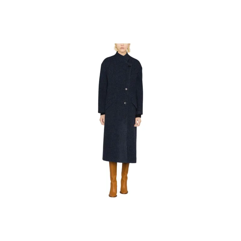 ISABEL MARANT ETOILE Sabine Houndstooth Coat-1