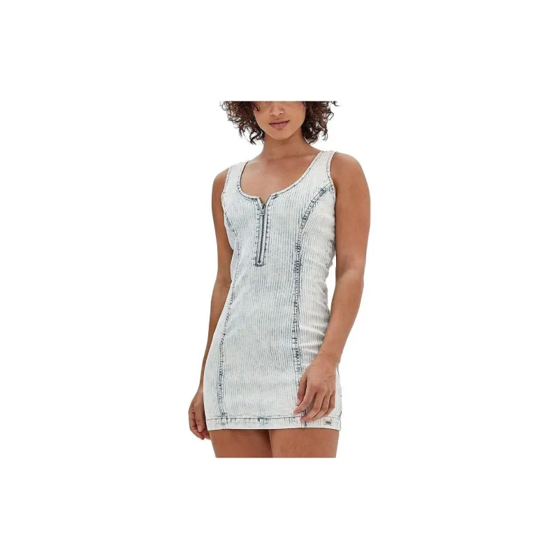 GUESS Sleeveless Dresses Women's Light Blue-2