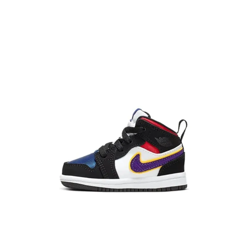 Jordan 1 Mid SE Black Field Purple TD-0