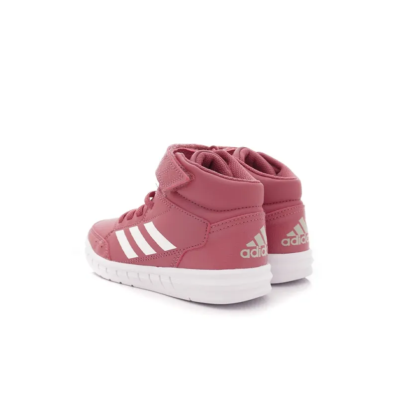 Adidas Altasport Mid El K Anti Slip Wear Resistant Mid Top Children's Basketball Shoes Pink Kids'-4