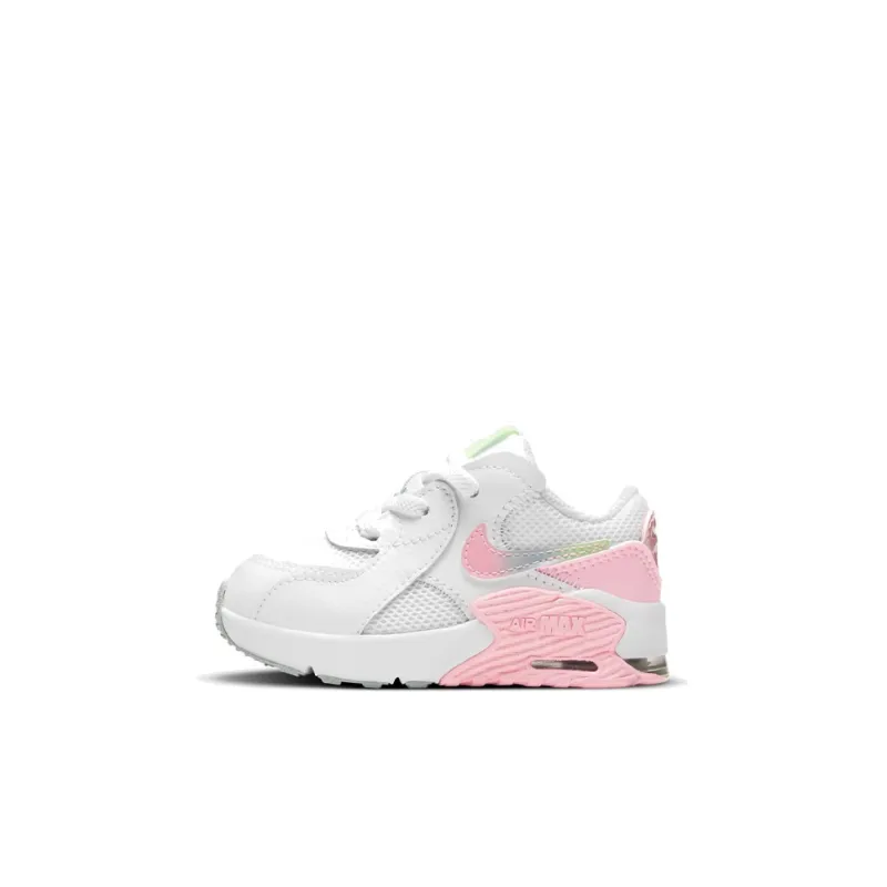 Nike Air Max Excee Abrasion Resistant Low Top Toddler Shoes White Pink Infant And Toddler-0