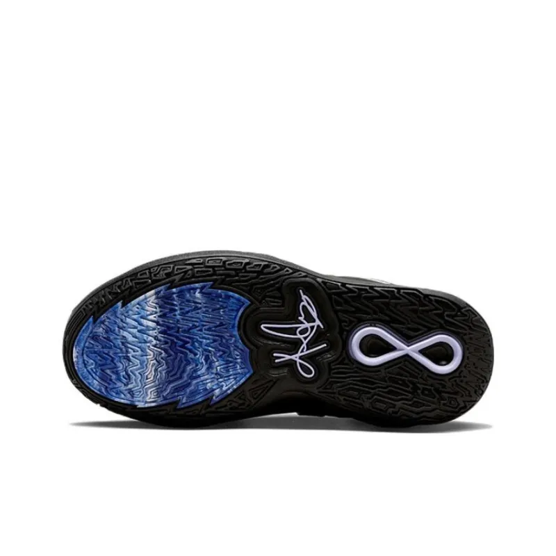 Nike Kyrie Infinity Black Metallic Silver GS-5