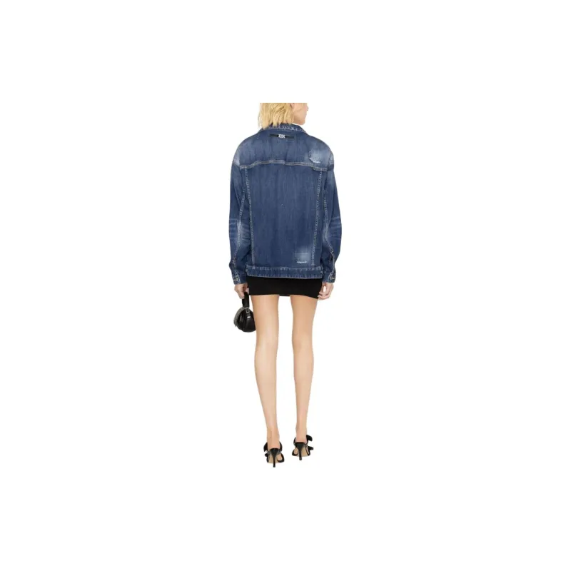 DSQUARED 2 Distressed Denim Jacket-2