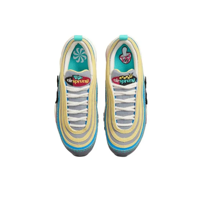 Nike Air Max 97 SE Air Sprung Iron Grey GS-4