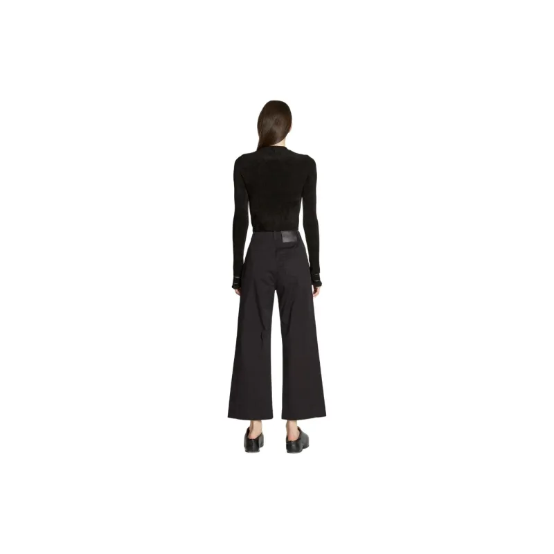 PROENZA SCHOULER Cropped Cotton Twill Culottes-1