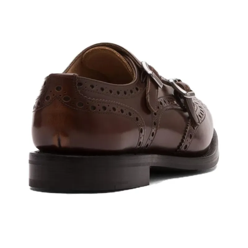 CHURCH'S Lana Dress Shoes Women's Red Brown-2