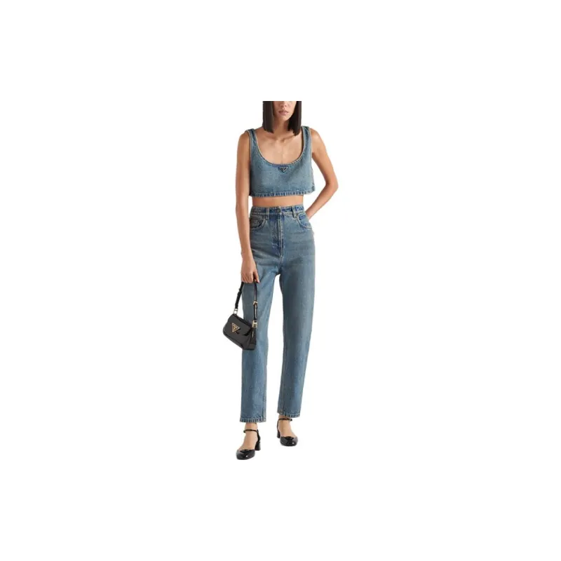 PRADA Jeans Women's Blue-1