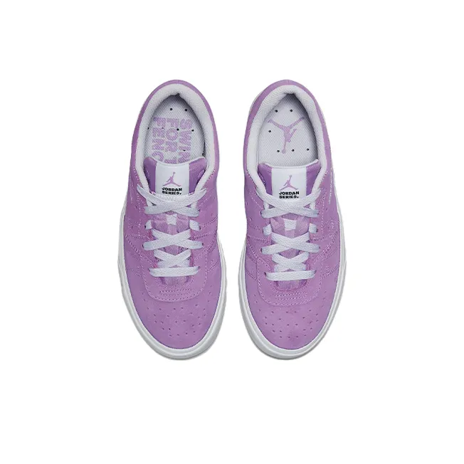 Jordan Air Jordan Series ES Anti Slip Wear Resistant Low Top Kids' Skateboarding Shoes Purple Unisex-3