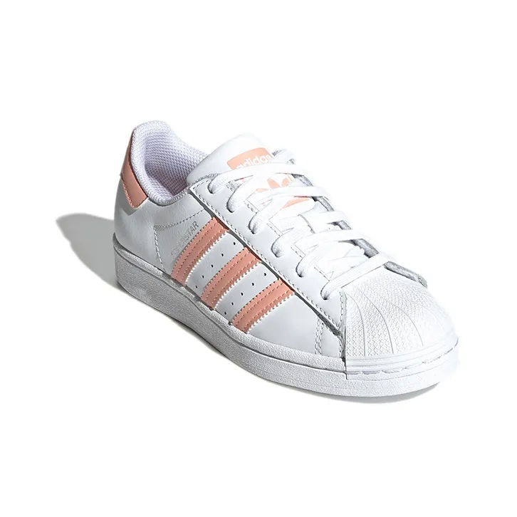 Adidas Superstar Cloud White Haze Coral GS-2