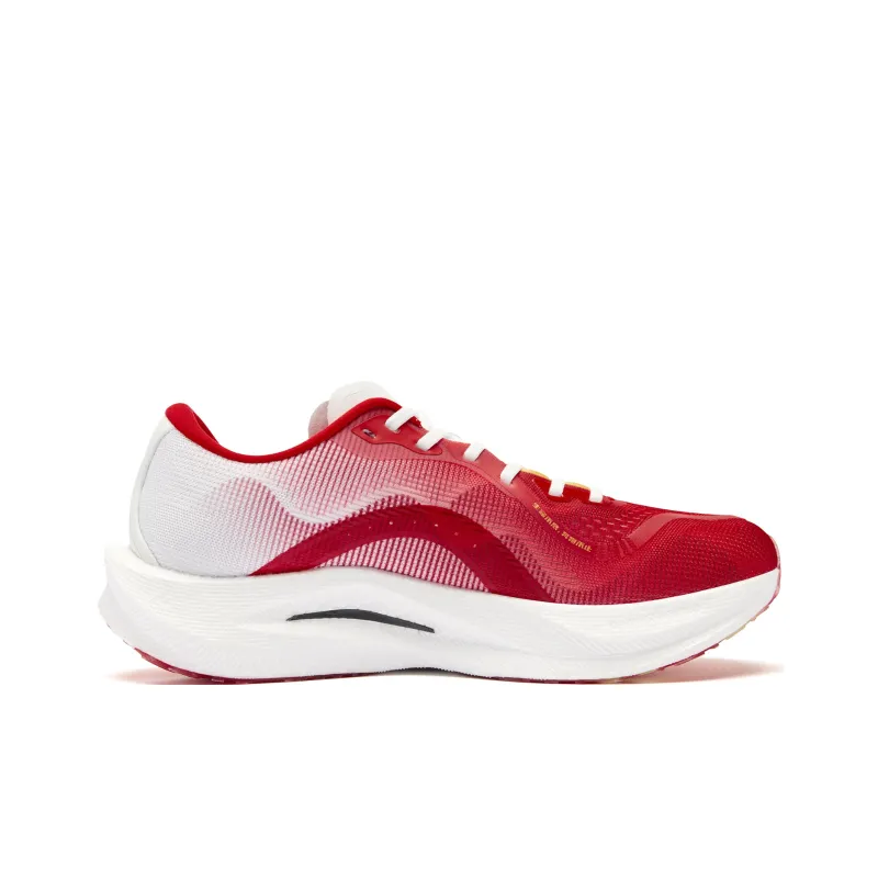 QIAODAN Strong Winds 2.0 Running Shoes Women's Low Top Tomato Red Jordan White-1