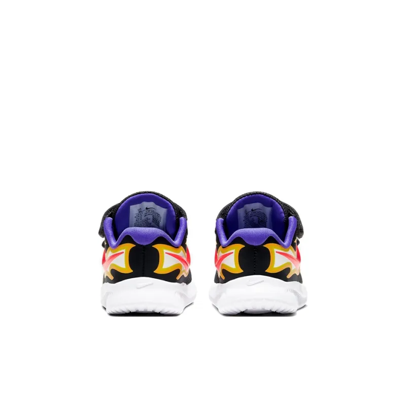 Nike Star Runner 2 Fire Low Top Running Shoes Dark Smoke Gray Infant And Toddler-4
