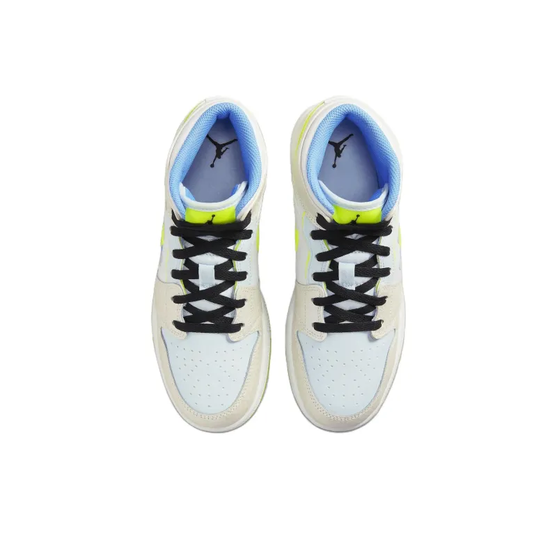 Jordan 1 Mid SE Warped Swoosh GS-3