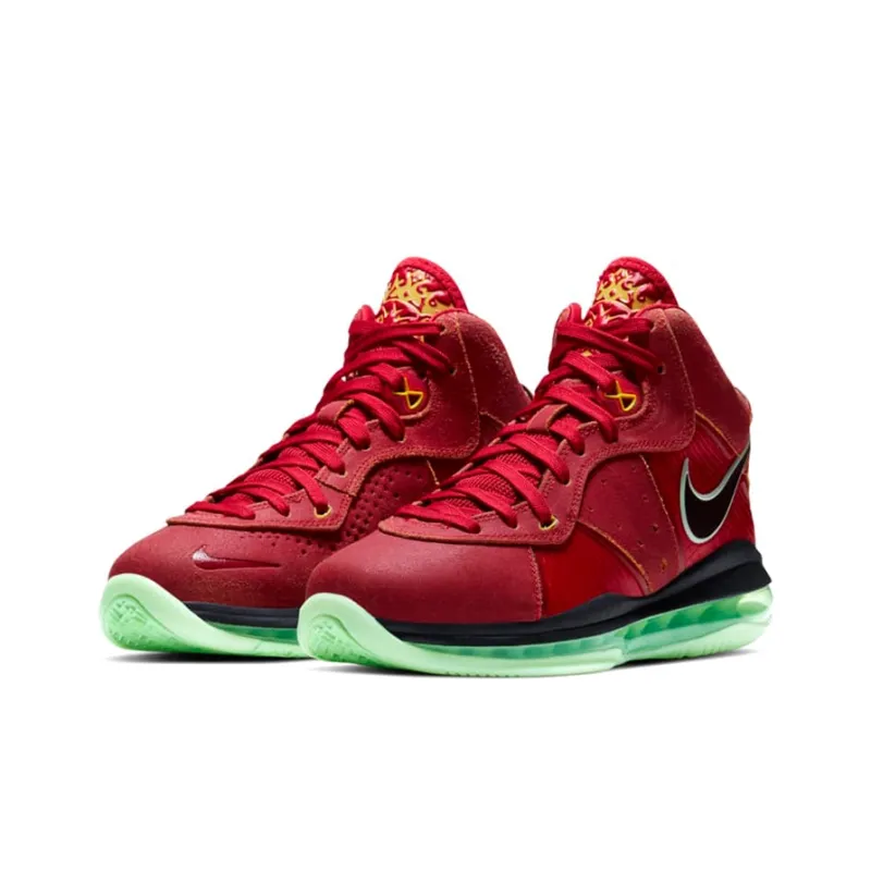 Nike LeBron 8 Gym Red Black-2