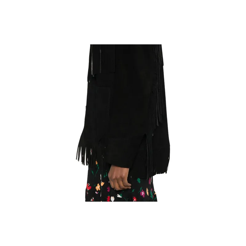 Polo Ralph Lauren Fringed Suede Jacket-4