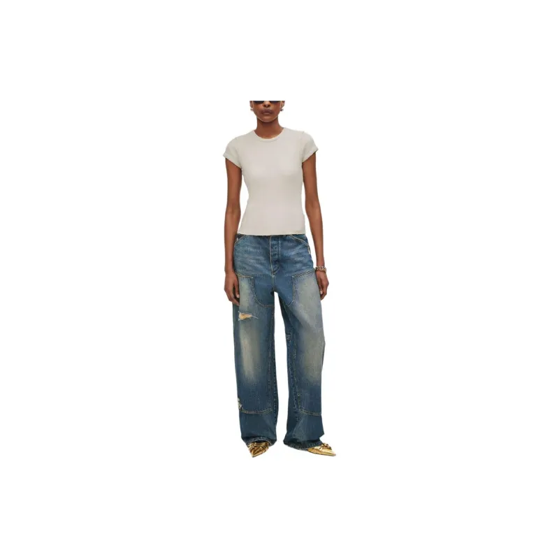 MARC JACOBS Grunge Shrunken T shirt-2
