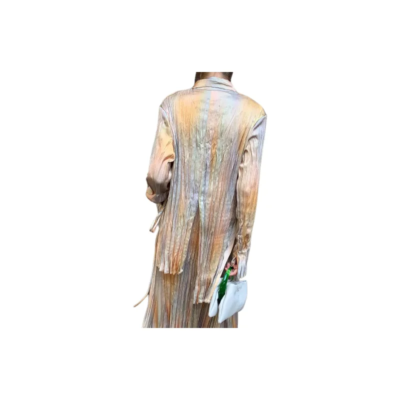 RODERIC WONG Shirt Women's Orange Print-2