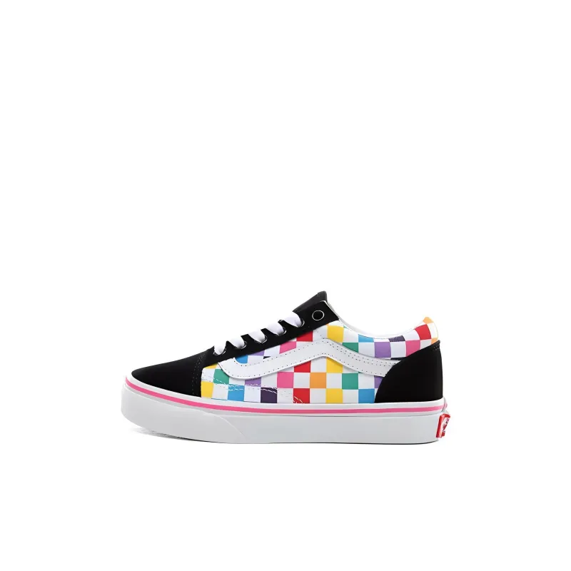 Vans Old Skool   Little Kids 'Rainbow Checkerboard'-0