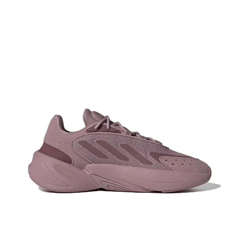 Adidas Originals Ozelia J Anti Slip Wear Resistant Low Top Sports Casual Shoes Fuchsia Teenagers-1