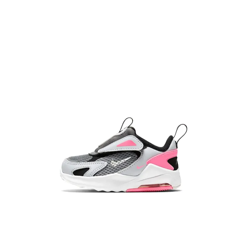 Nike Air Max Bolt Lightweight Cushioning And Breathable Design Low Top Toddler Shoes Black Gray Pink Infant And Toddler-0