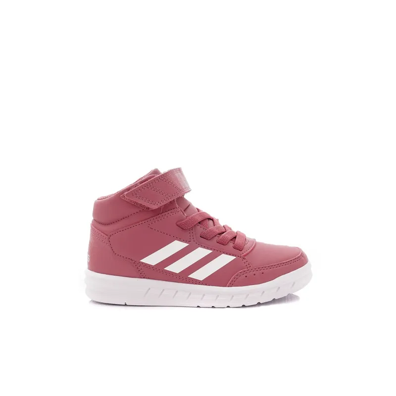Adidas Altasport Mid El K Anti Slip Wear Resistant Mid Top Children's Basketball Shoes Pink Kids'-1