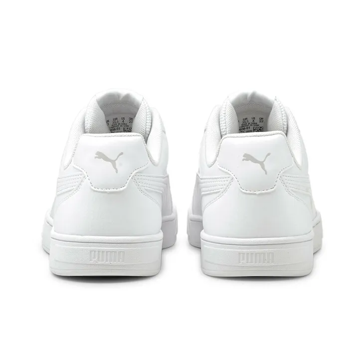 PUMA Caven Low Top Kids' Skateboarding Shoes White Teenagers-3