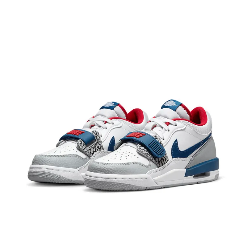 Jordan Legacy 312 Low White French Blue GS-2