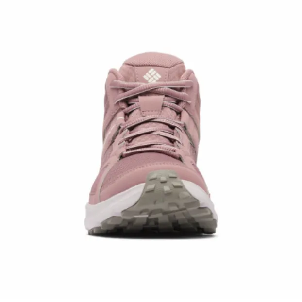 Columbia Novo Anti-Slip Wear-Resistant Mid-Top Trekking Shoes Women's Pink Purple-5