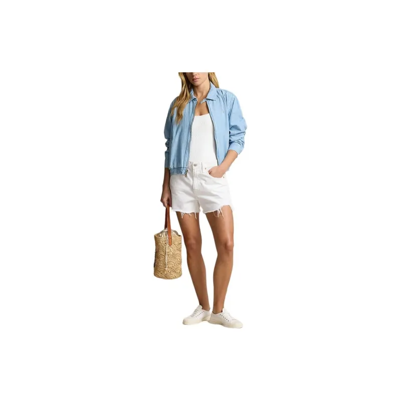 Polo Ralph Lauren Chambray Windbreaker 'Blue'-1