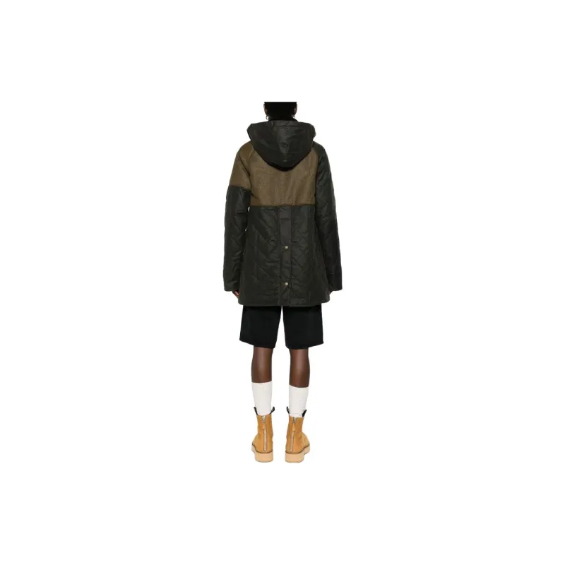 BARBOUR FW23 Jackets Coats Women's Olive Green-2