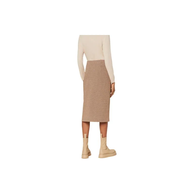 WEEKEND MaxMara Casual Long Skirt Women's Khaki-2