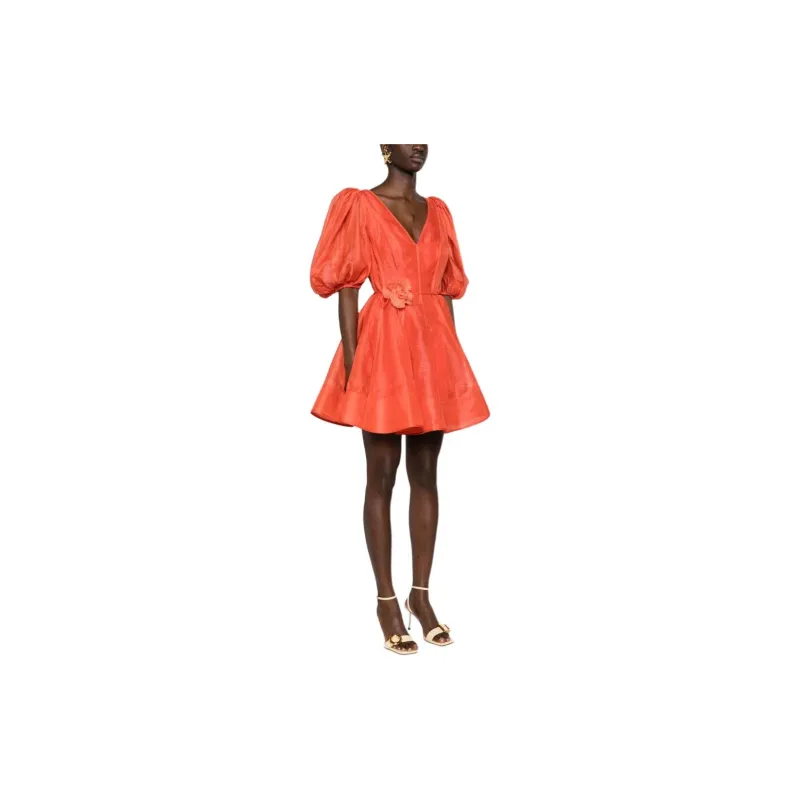 Zimmermann Tranquillity Puff-Sleeved Mini Dress-3