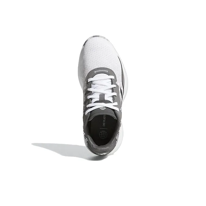 Adidas S2G Juniors' Spikeless Golf K Abrasion Resistant Kids' Training Shoes White Gray Kids'-4