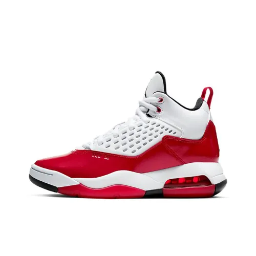 Air Jordan Maxin 200 'White Gym Red' GS