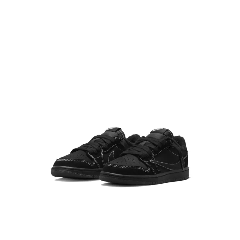 Air Jordan Travis Scott X Air Jordan 1 Retro Low OG SP PS 'Black Phantom'-2