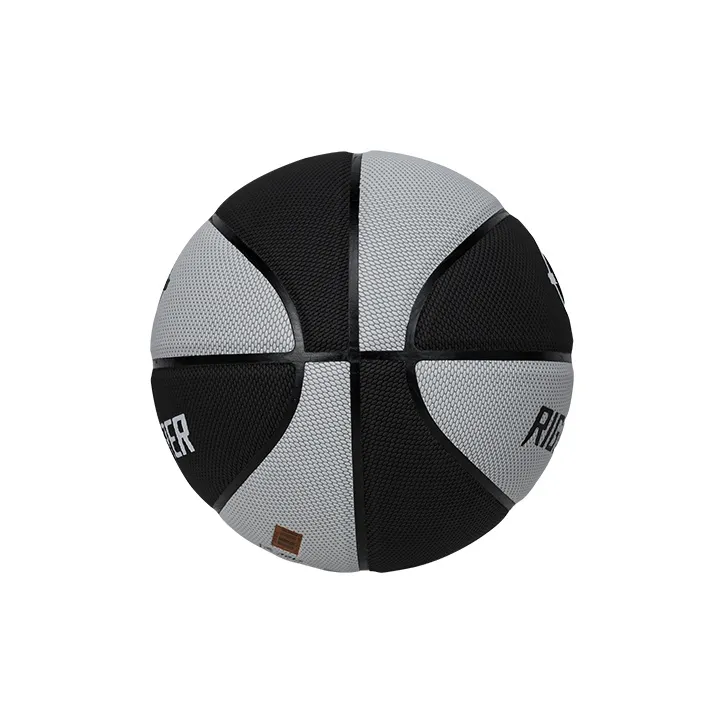 RIGORER PU Basketball Black Gray Size 7 Training Unisex-4