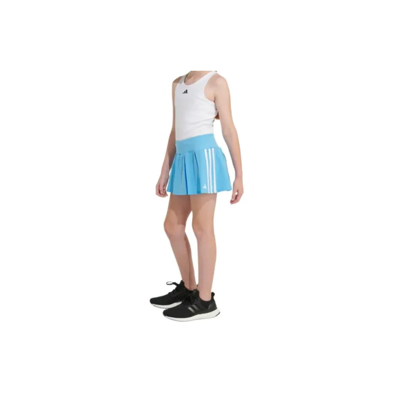 Adidas Free Shipping With AdiClub Adidas 3 Stripes Pleated Skort-5