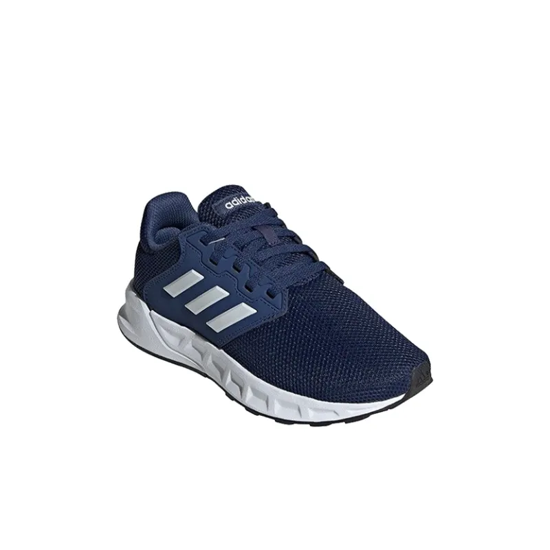 Adidas Neo Showtheway Breathable Low Top Kids' Running Shoes Blue White Children Aged 3 7 Years Old-2