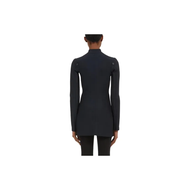 FERRAGAMO Long-Sleeved Dresses Women's Midnight Blue-2