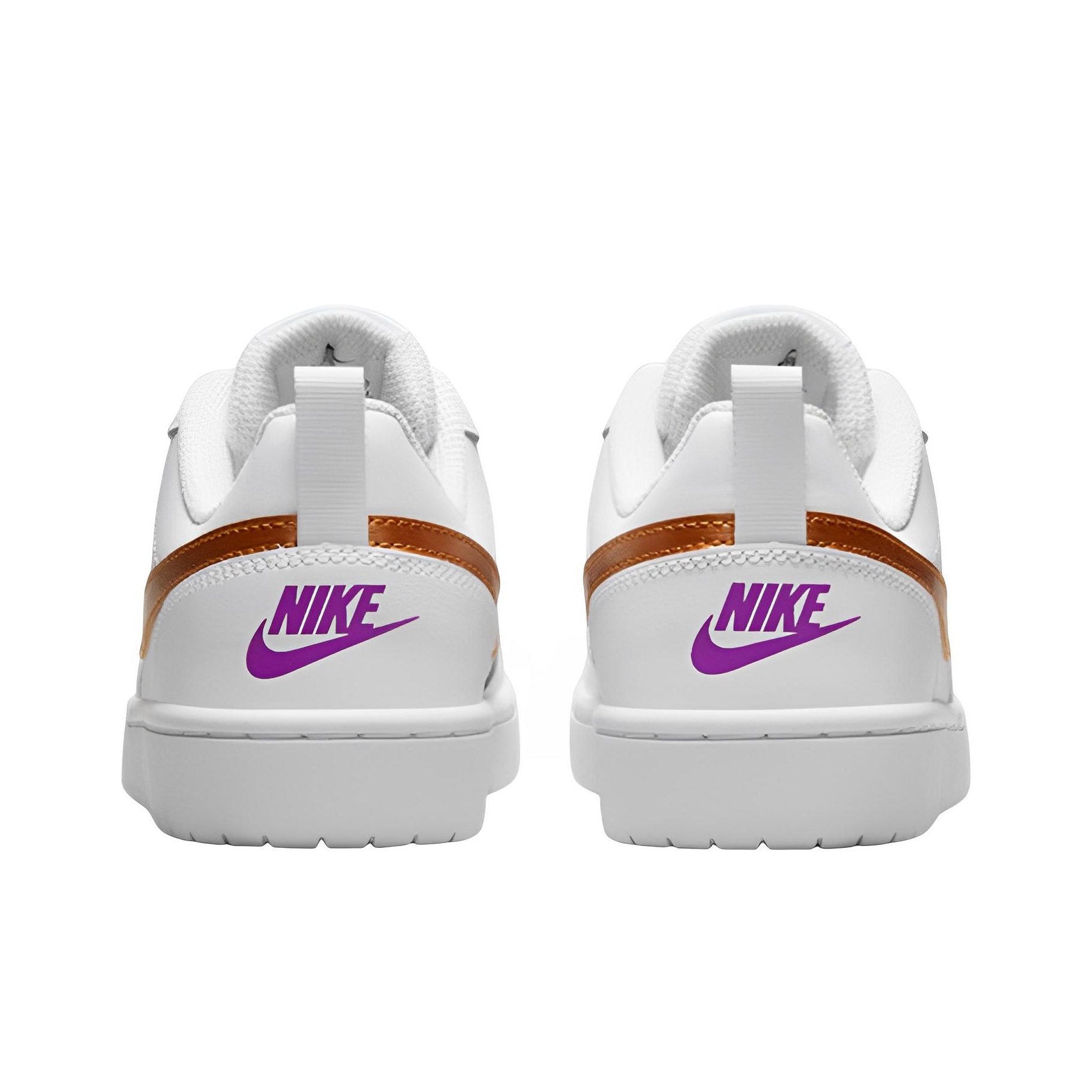 Nike Court Borough Low 2 SE 'White Metallic Copper' GS - POIZON