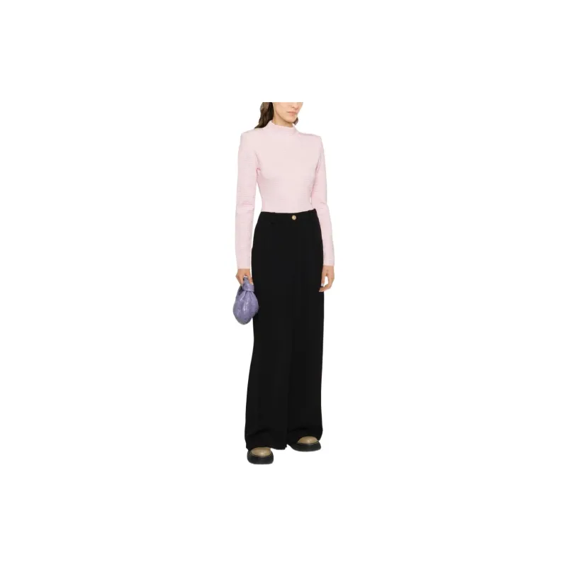 BALMAIN High waisted Palazzo Pants-1