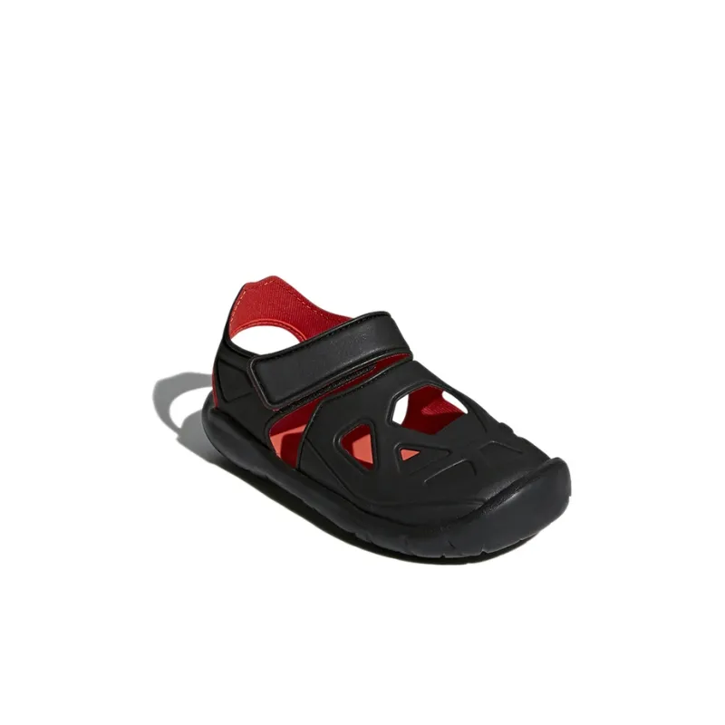 Adidas Fortaswim 2.0 Slip Resistant Children's Sandals Black Children Aged 3 7 Years Old-2