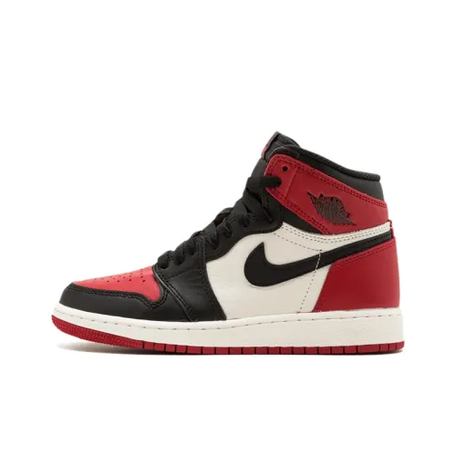 Jordan 1 Retro High Bred Toe GS