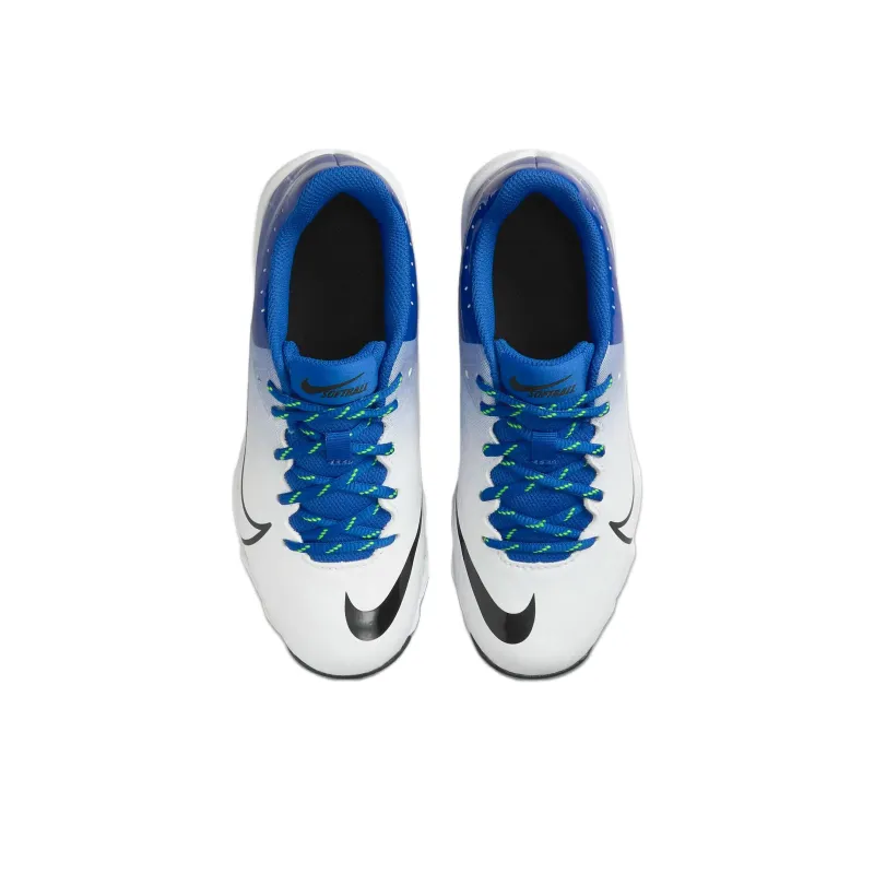 Nike Hyperdiamond 4 Keystone GG GS 'Game Royal White'-2