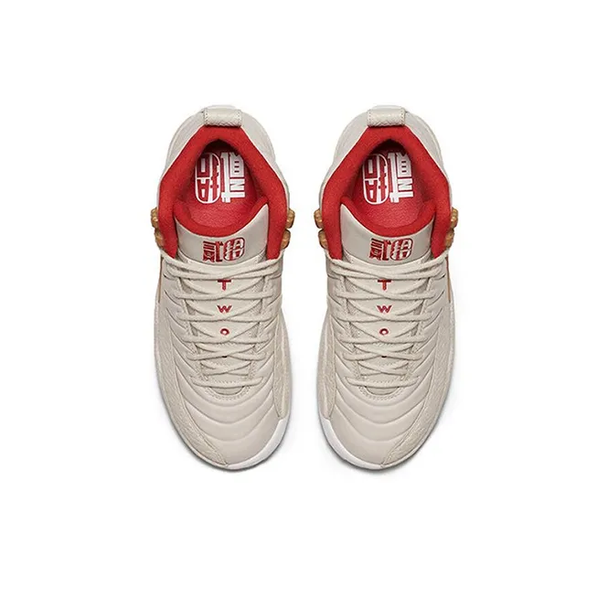 Jordan 12 Retro Chinese New Year Light Orewood Brown GS-4