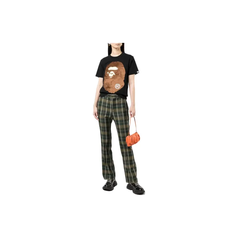 A BATHING APE Bape T Shirts Women's Black-1